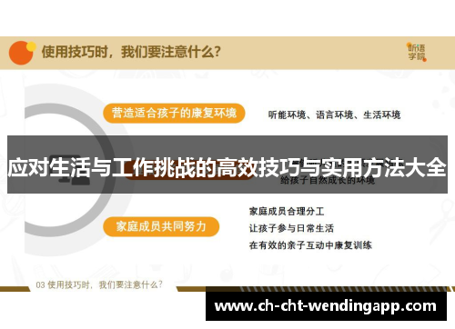 应对生活与工作挑战的高效技巧与实用方法大全 应对生活与工作挑战的高效技巧与实用方法大全