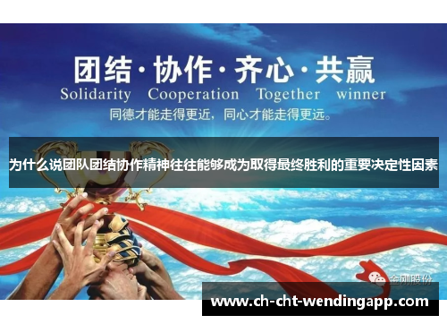 为什么说团队团结协作精神往往能够成为取得最终胜利的重要决定性因素 为什么说团队团结协作精神往往能够成为取得最终胜利的重要决定性因素