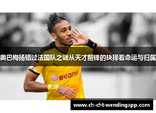 奥巴梅扬错过法国队之谜从天才前锋的抉择看命运与归属 奥巴梅扬错过法国队之谜从天才前锋的抉择看命运与归属